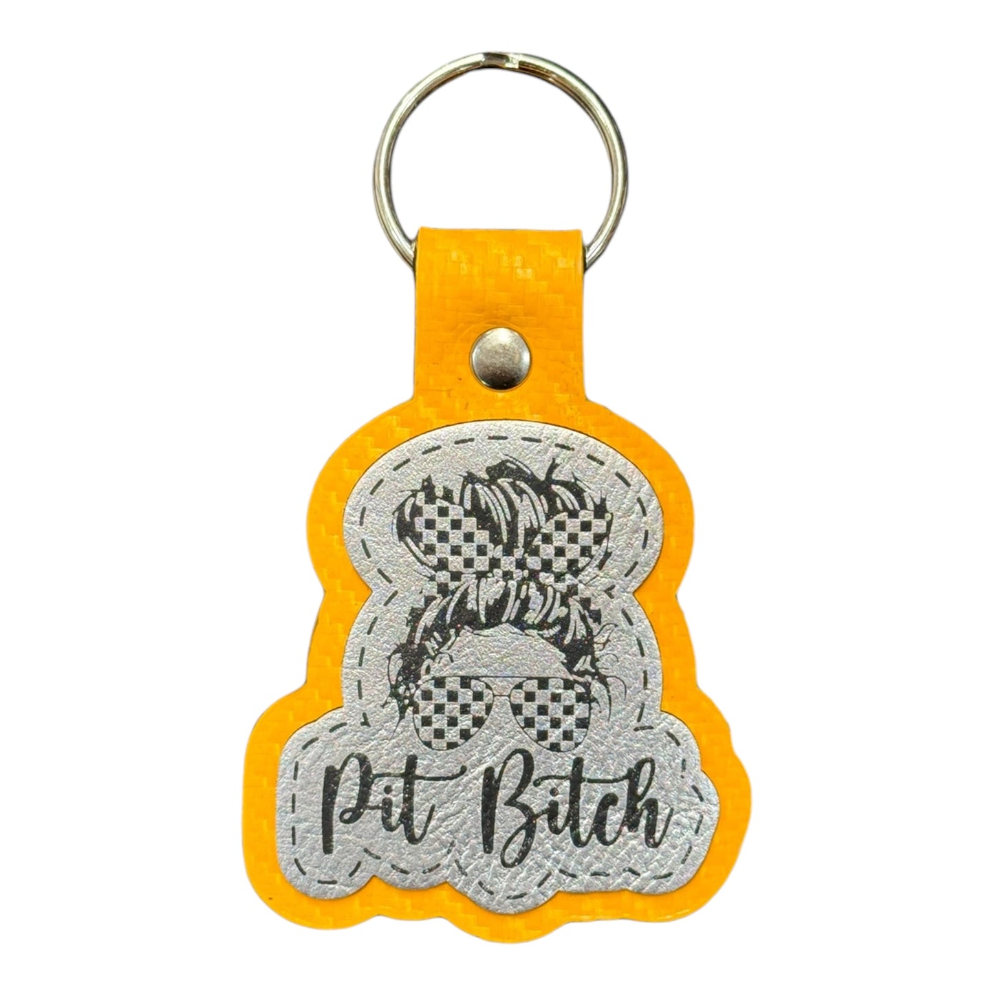Pit Bitch Keychain - MULTIPLE COLORS