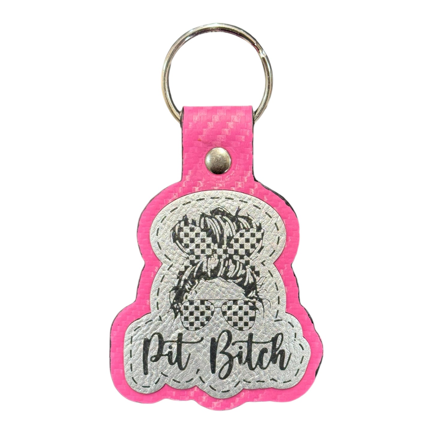 Pit Bitch Keychain - MULTIPLE COLORS
