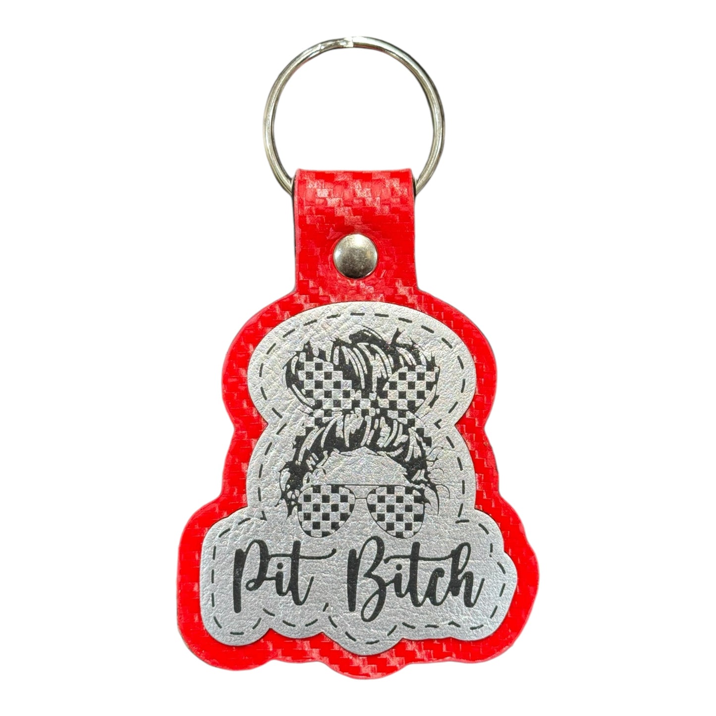 Pit Bitch Keychain - MULTIPLE COLORS