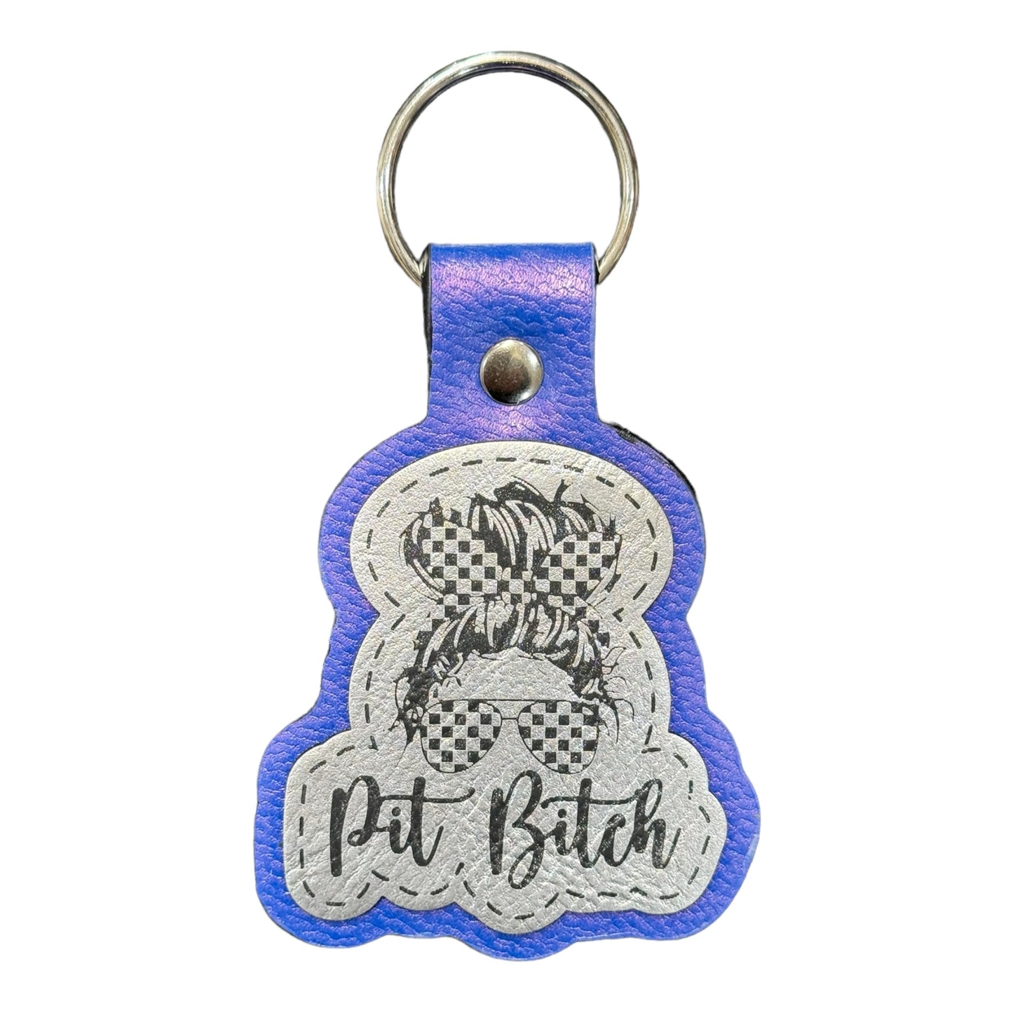 Pit Bitch Keychain - MULTIPLE COLORS