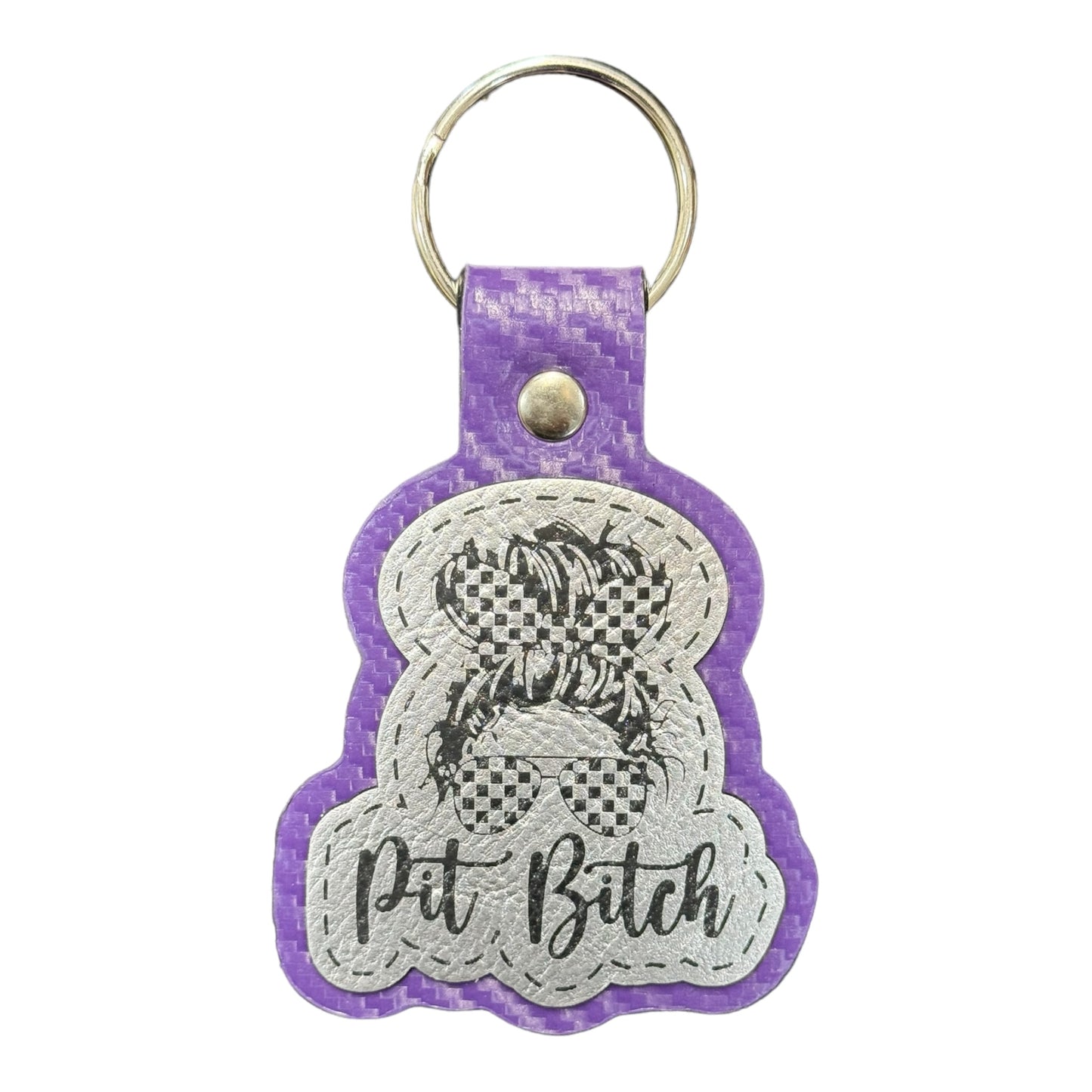 Pit Bitch Keychain - MULTIPLE COLORS