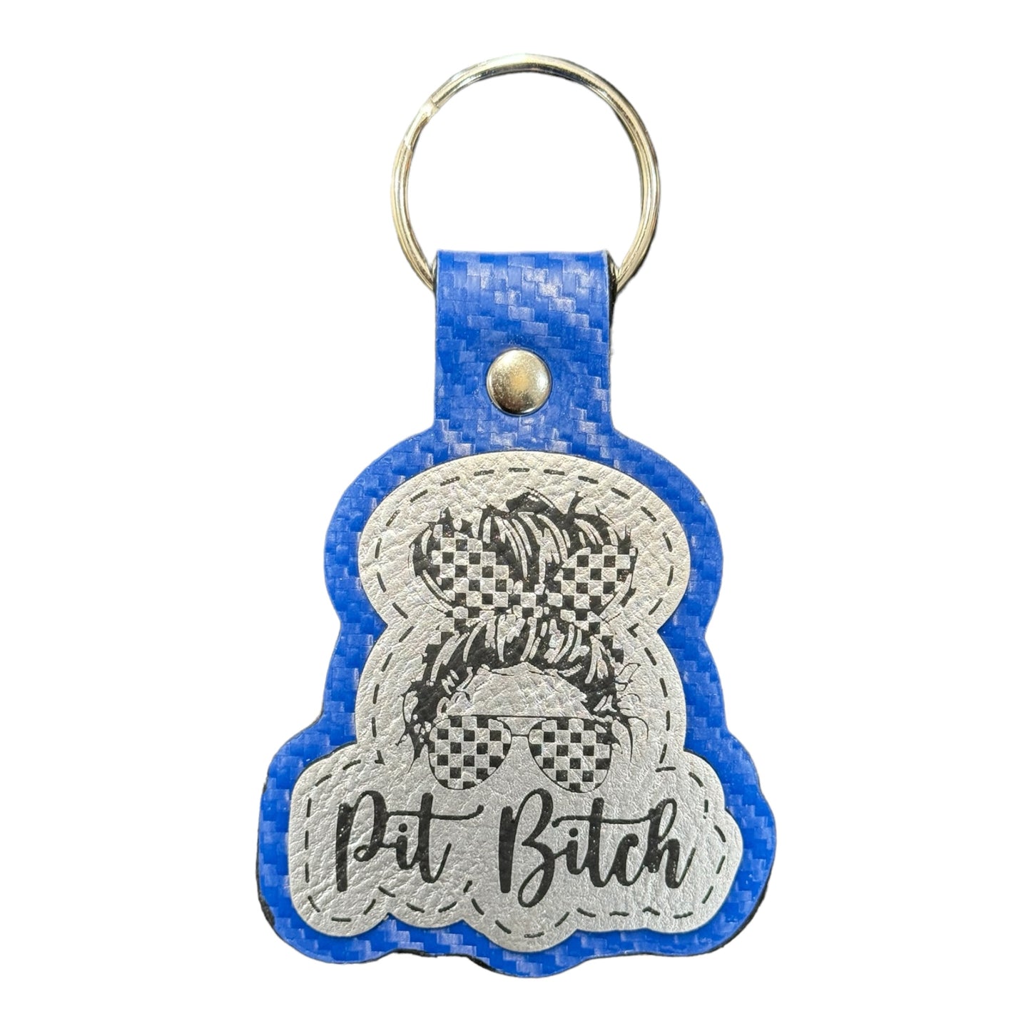 Pit Bitch Keychain - MULTIPLE COLORS