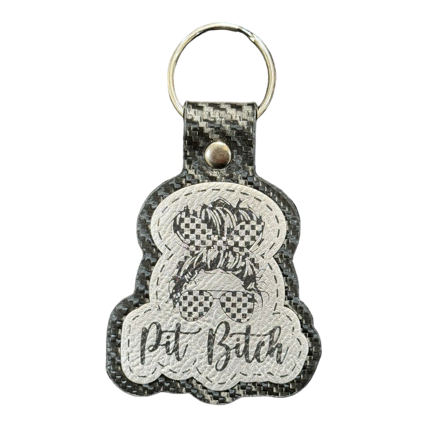 Pit Bitch Keychain - MULTIPLE COLORS