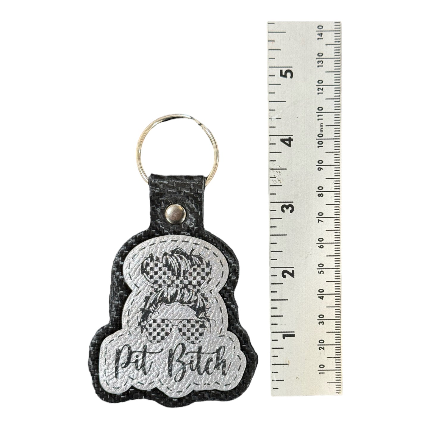 Pit Bitch Keychain - MULTIPLE COLORS
