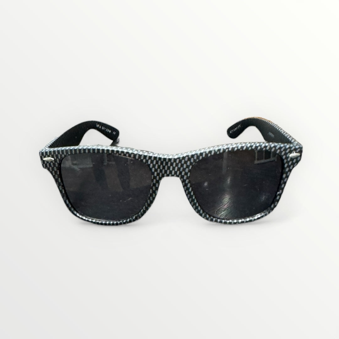 Pit Bitch Dark Gray Carbon Fiber Print Sunglasses