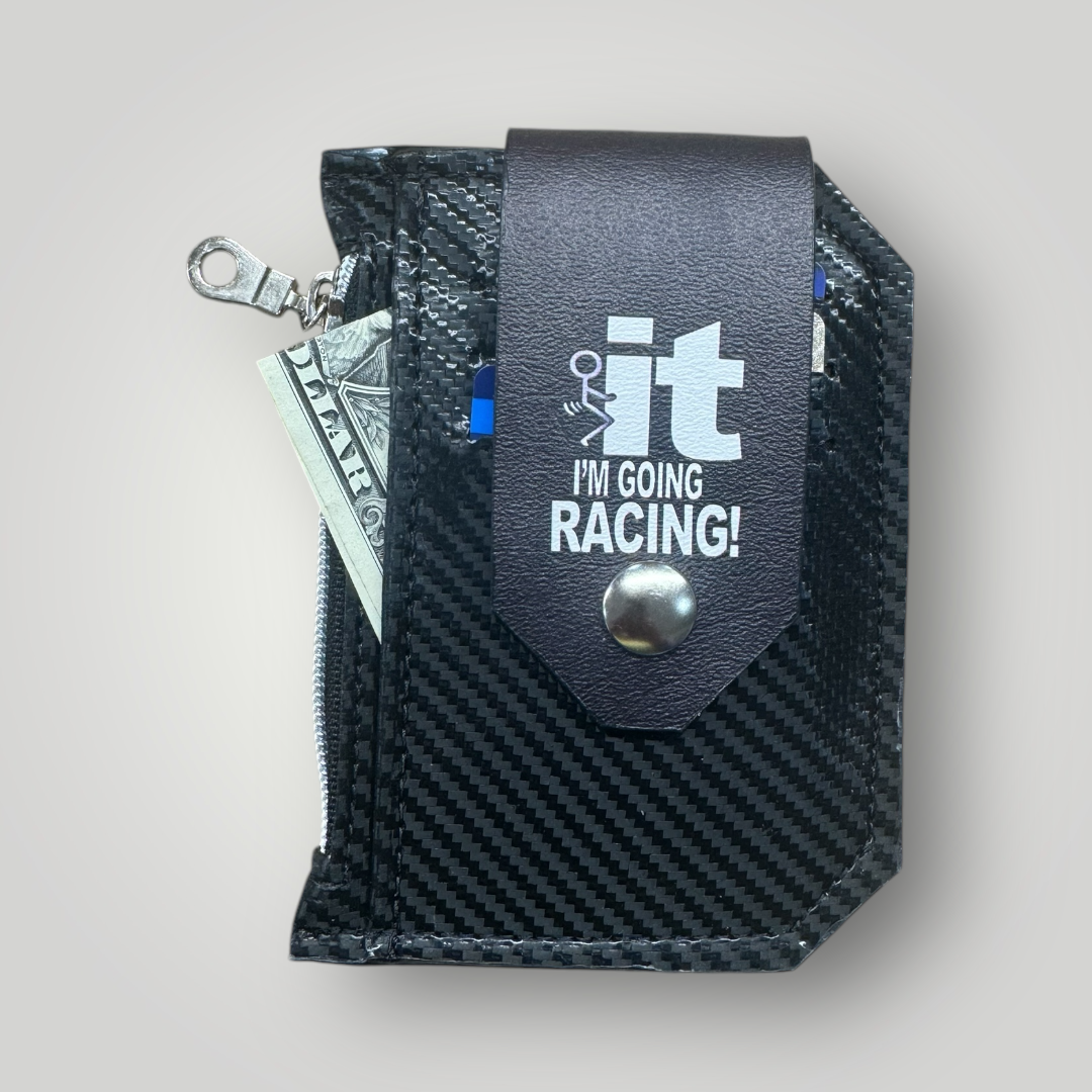 POCKET WALLET -  F*** IT I'M GOING RACING