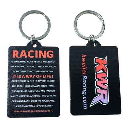 UV PRINTED WOODEN KEYCHAINS -  MULTIPLE DESIGNS AVAILABLE