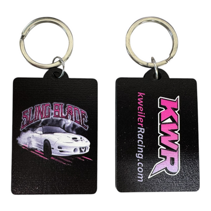 UV PRINTED WOODEN KEYCHAINS -  MULTIPLE DESIGNS AVAILABLE