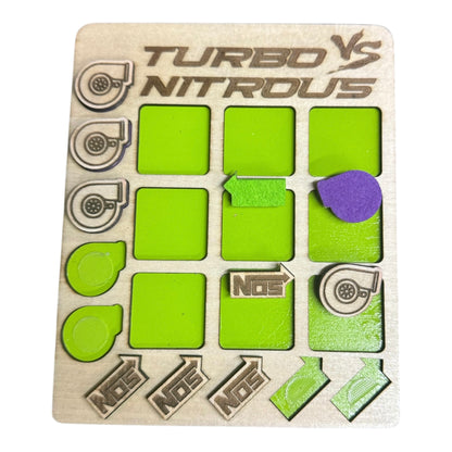 NITROUS VS TURBO TIC TAC TOE GAME -  MULTIPLE COLORS
