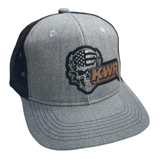 KWR Patriot Skull Truckers Hat
