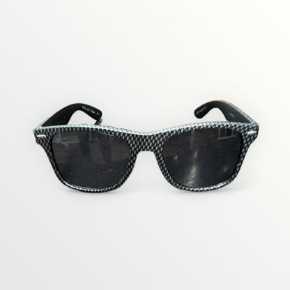 Pit Bitch Dark Gray Carbon Fiber Print Sunglasses