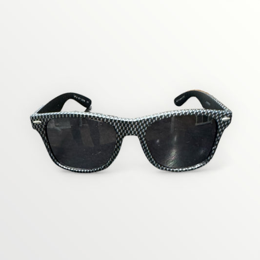 Pit Bitch Dark Gray Carbon Fiber Print Sunglasses