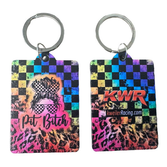 UV PRINTED WOODEN KEYCHAINS -  MULTIPLE DESIGNS AVAILABLE