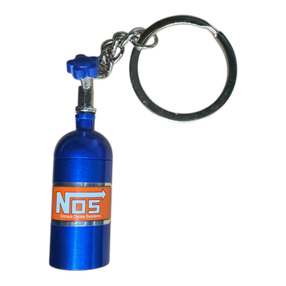 NOS Nitrous Bottle Keychain -  MULTIPLE COLORS