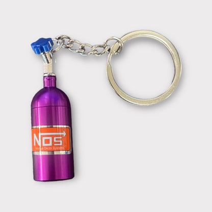 NOS Nitrous Bottle Keychain -  MULTIPLE COLORS