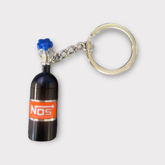 NOS Nitrous Bottle Keychain -  MULTIPLE COLORS