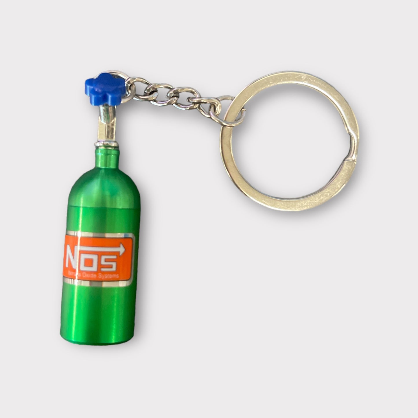 NOS Nitrous Bottle Keychain -  MULTIPLE COLORS