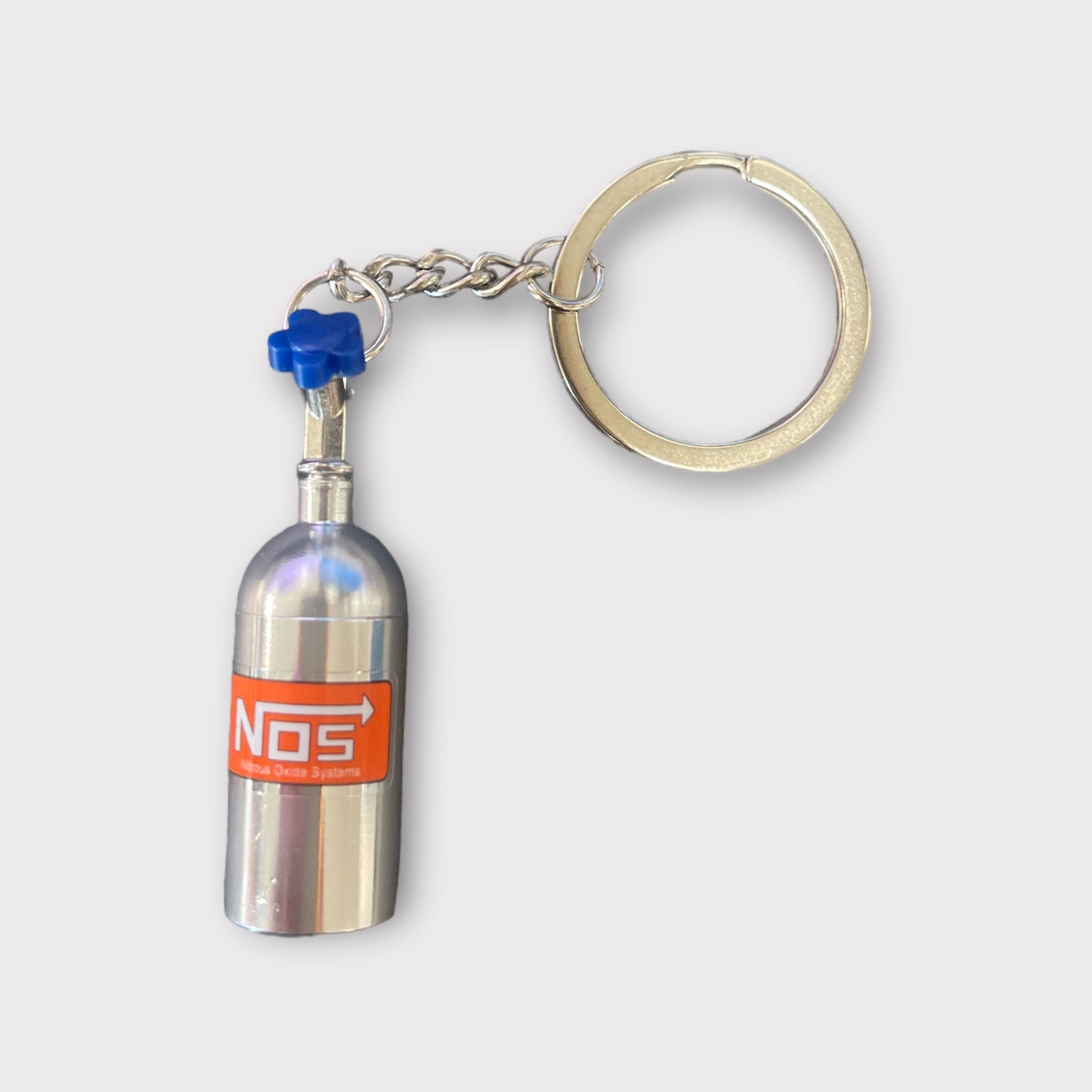 NOS Nitrous Bottle Keychain -  MULTIPLE COLORS